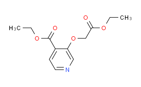 CAS No. 18343-02-7, Ethyl 3-(2-ethoxy-2-oxoethoxy)isonicotinate