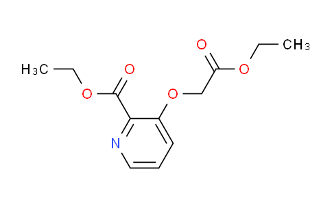 CAS No. 107095-98-7, Ethyl 3-(2-ethoxy-2-oxoethoxy)picolinate