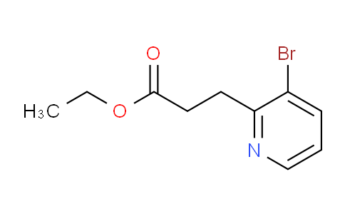 CAS No. 937643-93-1, Ethyl 3-(3-bromopyridin-2-yl)propanoate