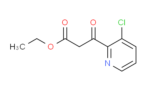 CAS No. 1423030-56-1, Ethyl 3-(3-chloropyridin-2-yl)-3-oxopropanoate