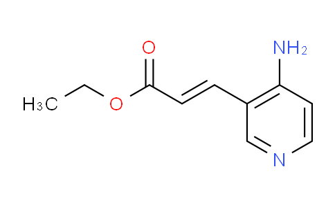 CAS No. 104830-01-5, Ethyl 3-(4-aminopyridin-3-yl)acrylate