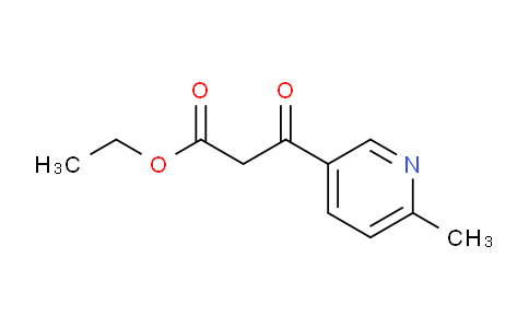 CAS No. 21683-58-9, Ethyl 3-(6-methylpyridin-3-yl)-3-oxopropanoate