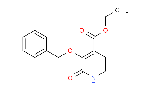 CAS No. 1268339-15-6, Ethyl 3-(benzyloxy)-2-oxo-1,2-dihydropyridine-4-carboxylate