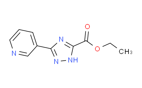 CAS No. 1343270-71-2, Ethyl 3-(pyridin-3-yl)-1H-1,2,4-triazole-5-carboxylate