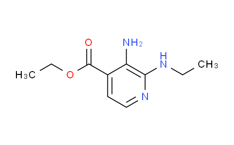 CAS No. 1466190-22-6, Ethyl 3-amino-2-(ethylamino)isonicotinate