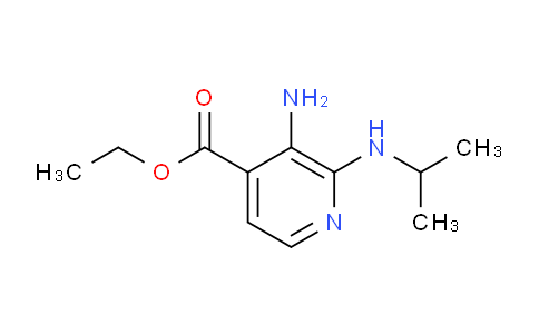 CAS No. 1468758-85-1, Ethyl 3-amino-2-(isopropylamino)isonicotinate