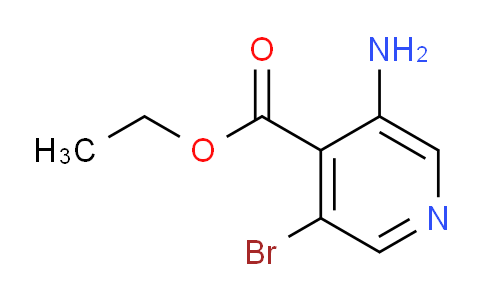 CAS No. 1257535-56-0, Ethyl 3-amino-5-bromoisonicotinate