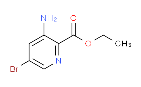CAS No. 1334405-60-5, Ethyl 3-amino-5-bromopicolinate