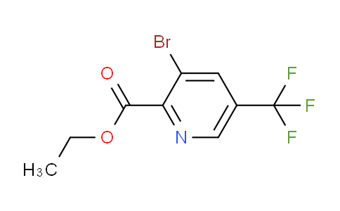 CAS No. 1048384-90-2, Ethyl 3-bromo-5-(trifluoromethyl)picolinate