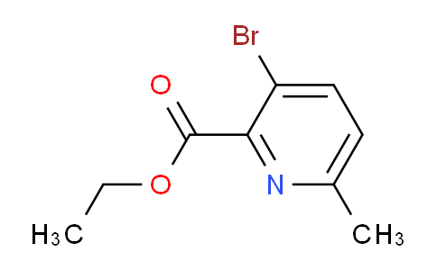 CAS No. 908832-88-2, Ethyl 3-bromo-6-methylpicolinate