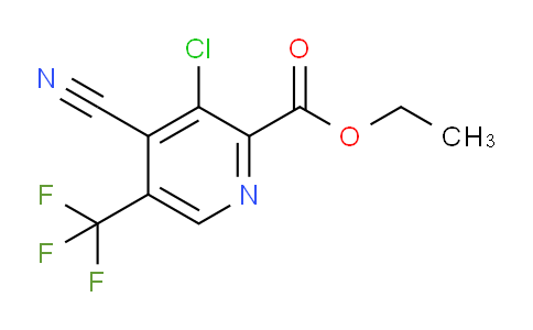 CAS No. 1221792-27-3, Ethyl 3-chloro-4-cyano-5-(trifluoromethyl)picolinate