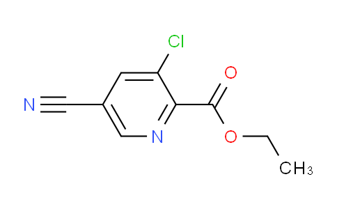 CAS No. 1221791-91-8, Ethyl 3-chloro-5-cyanopicolinate