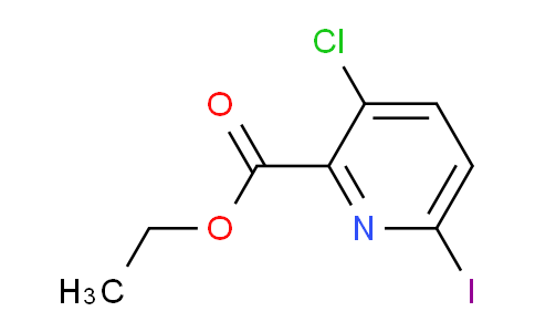 CAS No. 1436504-90-3, Ethyl 3-chloro-6-iodopicolinate