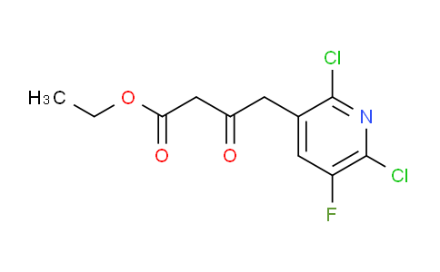 CAS No. 905808-04-0, Ethyl 4-(2,6-dichloro-5-fluoropyridin-3-yl)-3-oxobutanoate