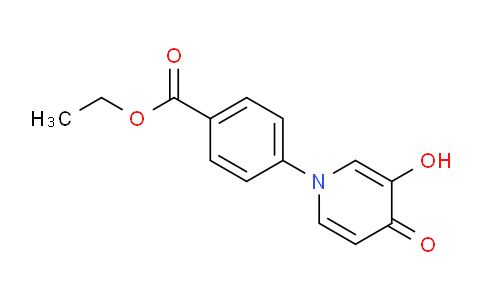 CAS No. 25437-98-3, Ethyl 4-(3-hydroxy-4-oxopyridin-1(4H)-yl)benzoate