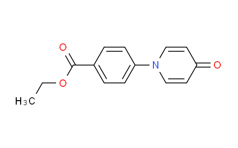 CAS No. 25437-93-8, Ethyl 4-(4-oxopyridin-1(4H)-yl)benzoate