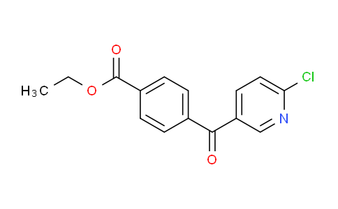 CAS No. 727409-20-3, Ethyl 4-(6-chloronicotinoyl)benzoate