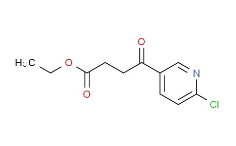 CAS No. 890100-63-7, Ethyl 4-(6-chloropyridin-3-yl)-4-oxobutyrate
