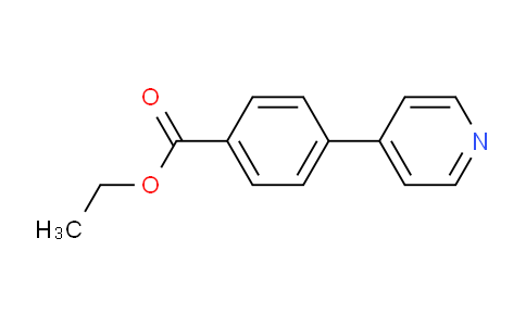 CAS No. 4385-72-2, Ethyl 4-(pyridin-4-yl)benzoate