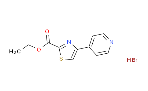 CAS No. 56601-68-4, Ethyl 4-(pyridin-4-yl)thiazole-2-carboxylate hydrobromide