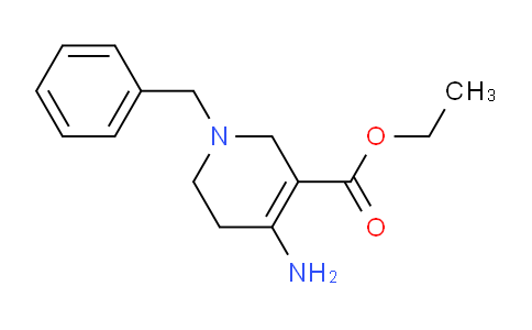 CAS No. 70336-83-3, Ethyl 4-amino-1-benzyl-1,2,5,6-tetrahydropyridine-3-carboxylate