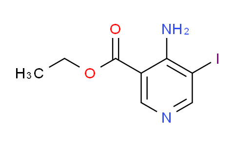CAS No. 1823883-41-5, Ethyl 4-amino-5-iodonicotinate