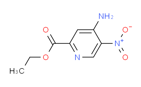 CAS No. 1000783-10-7, Ethyl 4-amino-5-nitropicolinate