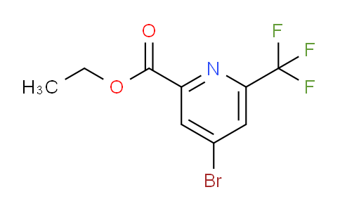 CAS No. 1196152-17-6, Ethyl 4-bromo-6-(trifluoromethyl)picolinate