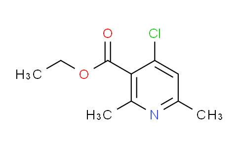 CAS No. 70271-80-6, Ethyl 4-chloro-2,6-dimethylnicotinate
