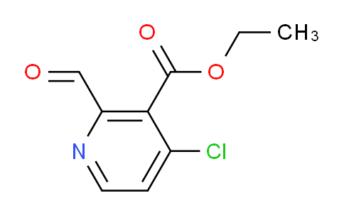 CAS No. 1433204-33-1, Ethyl 4-chloro-2-formylnicotinate