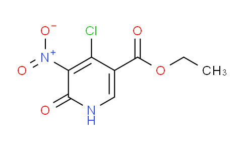 CAS No. 1210835-74-7, Ethyl 4-chloro-5-nitro-6-oxo-1,6-dihydropyridine-3-carboxylate