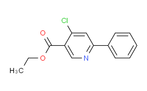CAS No. 170505-44-9, Ethyl 4-chloro-6-phenylnicotinate