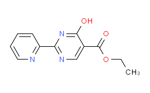 CAS No. 60060-10-8, Ethyl 4-hydroxy-2-(pyridin-2-yl)pyrimidine-5-carboxylate