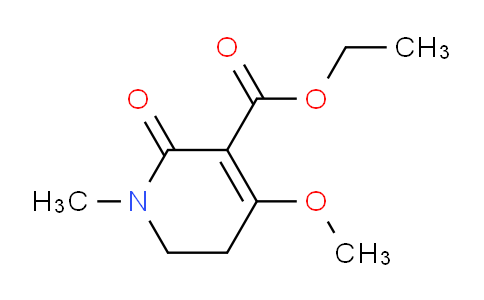 CAS No. 851726-49-3, Ethyl 4-methoxy-1-methyl-2-oxo-1,2,5,6-tetrahydropyridine-3-carboxylate