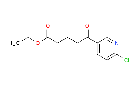 CAS No. 890100-65-9, Ethyl 5-(6-chloropyridin-3-yl)-5-oxovalerate