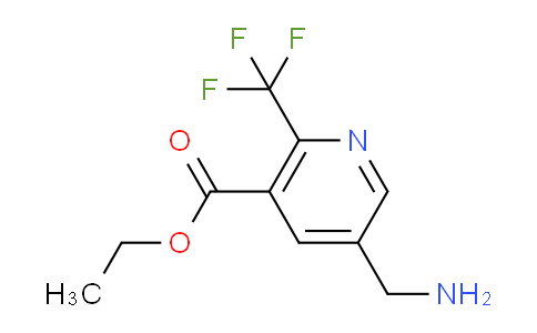 CAS No. 1710471-58-1, Ethyl 5-(aminomethyl)-2-(trifluoromethyl)nicotinate