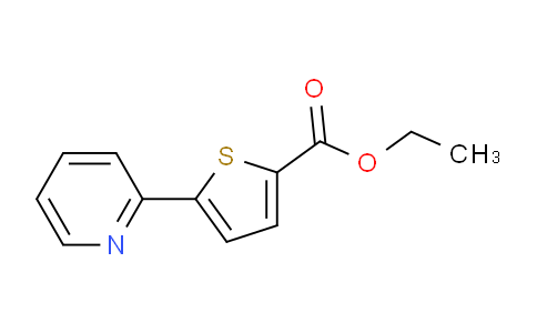 CAS No. 773135-02-7, Ethyl 5-(pyridin-2-yl)thiophene-2-carboxylate