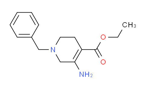 CAS No. 911010-88-3, Ethyl 5-amino-1-benzyl-1,2,3,6-tetrahydropyridine-4-carboxylate