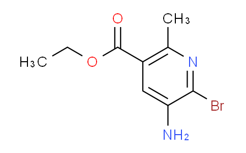 CAS No. 1149388-64-6, Ethyl 5-amino-6-bromo-2-methylnicotinate