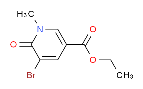 CAS No. 501688-59-1, Ethyl 5-bromo-1-methyl-6-oxo-1,6-dihydropyridine-3-carboxylate