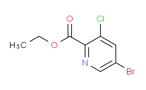 CAS No. 1214363-50-4, Ethyl 5-bromo-3-chloropicolinate