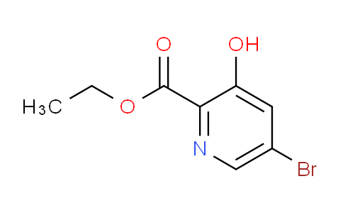CAS No. 1246845-70-4, Ethyl 5-bromo-3-hydroxypicolinate