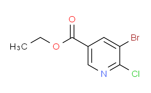 CAS No. 952063-30-8, Ethyl 5-bromo-6-chloronicotinate