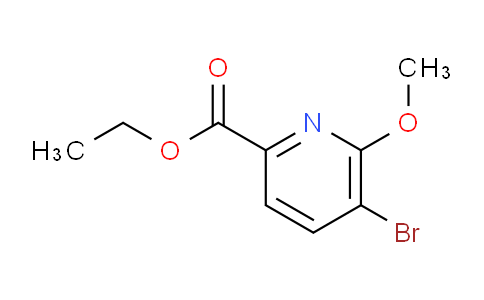 CAS No. 1214337-82-2, Ethyl 5-bromo-6-methoxypicolinate