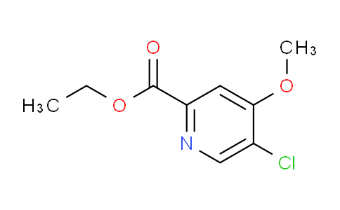 CAS No. 1122091-04-6, Ethyl 5-chloro-4-methoxypicolinate
