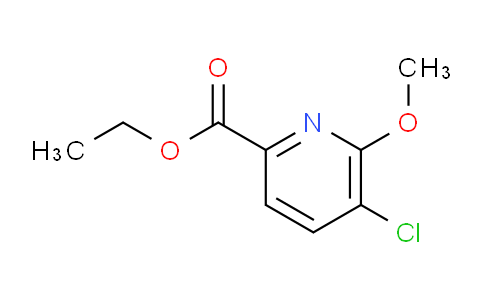 CAS No. 1214388-09-6, Ethyl 5-chloro-6-methoxypicolinate