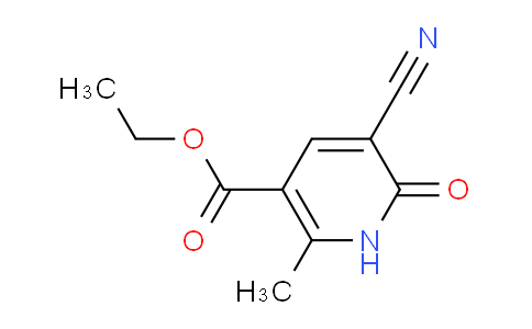 CAS No. 52600-52-9, Ethyl 5-cyano-1,6-dihydro-2-methyl-6-oxo-3-pyridinecarboxylate