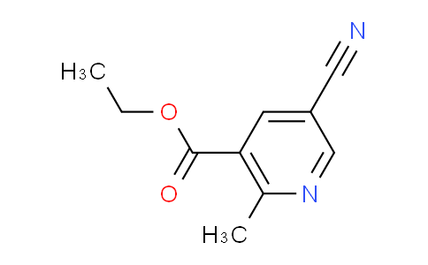 CAS No. 103038-00-2, Ethyl 5-cyano-2-methylnicotinate