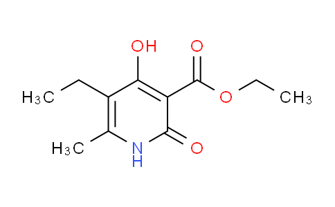 CAS No. 172470-04-1, Ethyl 5-ethyl-4-hydroxy-6-methyl-2-oxo-1,2-dihydropyridine-3-carboxylate