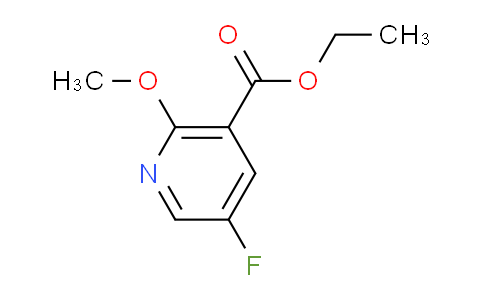 CAS No. 1214363-86-6, Ethyl 5-fluoro-2-methoxynicotinate
